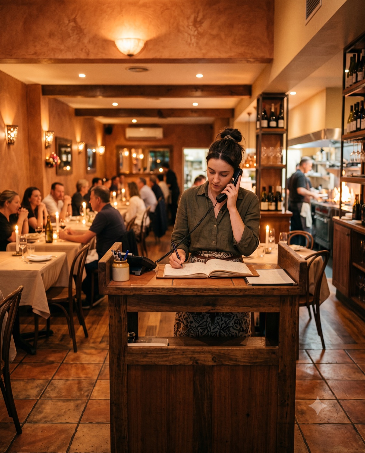 Restaurant group booking demo